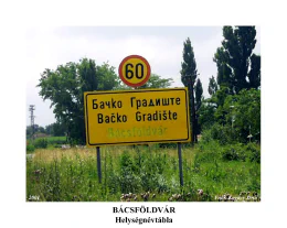 Bácska
                                        